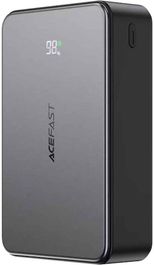 Acefast M29 Power Bank 20000mAh 22.5W με Θύρα USB-A και 2 Θύρες USB-C Μαύρο