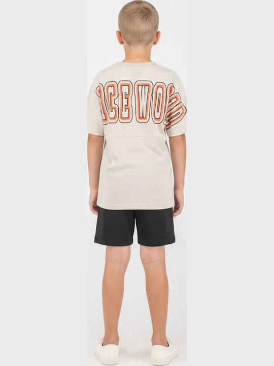 Joyce Kids Short-Sleeved Blouse Beige World