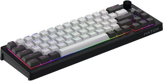 HATOR Skyfall 65 Pro Wireless Gaming Mechanical Keyboard 65% with RGB Lighting English US HATOR Aurum Vanila Silent Linear
