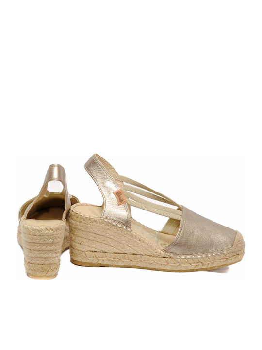 Sommer Damenplattformen im Stil Espadrilles Silber