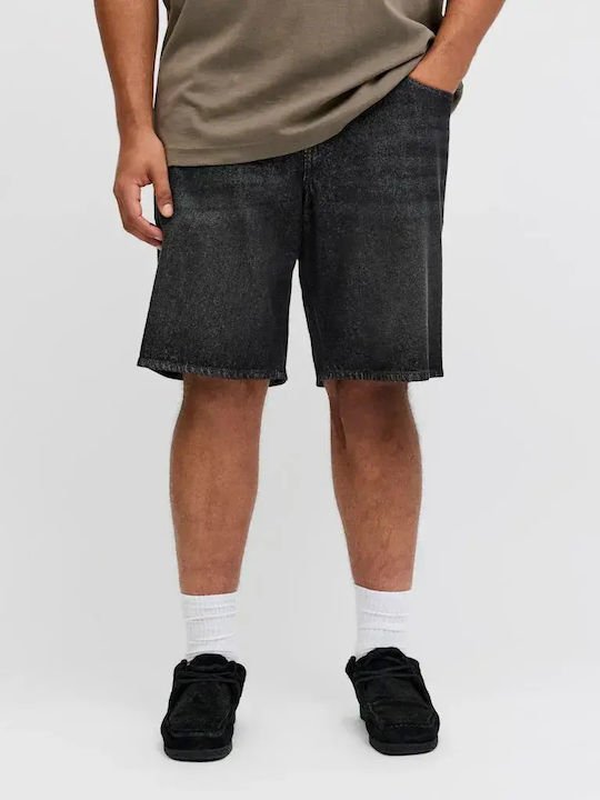 Jack & Jones Ανδρική Βερμούδα Τζιν Μαύρο