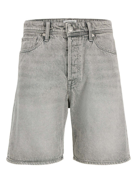 Men's Denim Bermuda Gray