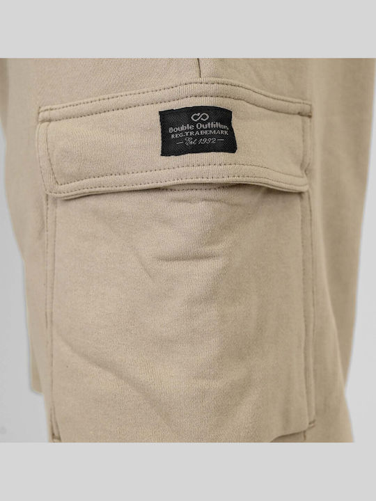 Herren Shorts Cargo Stein Beige