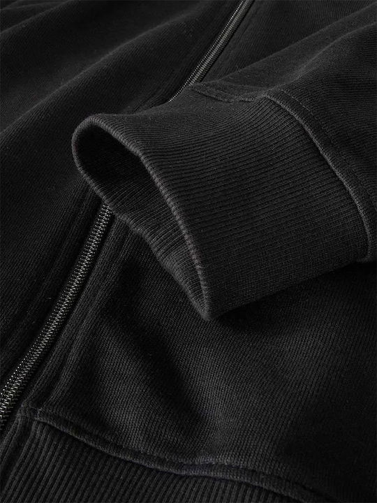 Sweatshirt mit Kapuze Schwarz