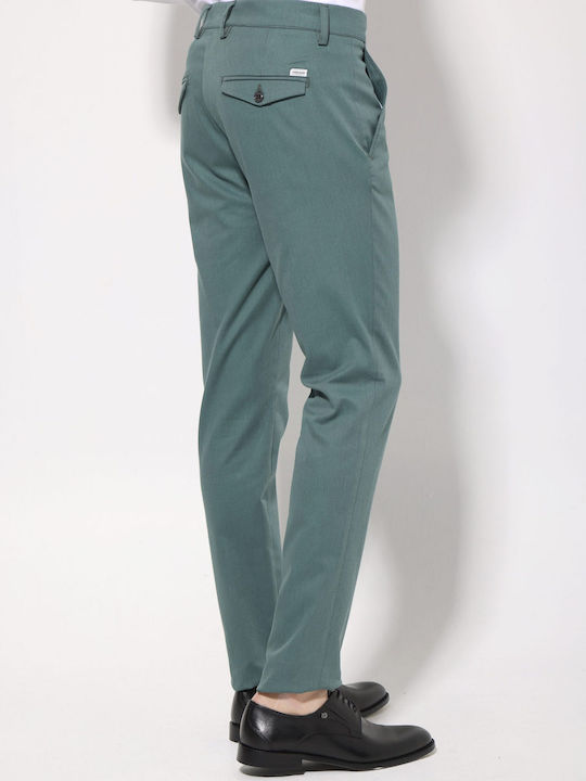 Men's Trousers Chinos Slim Fit Green