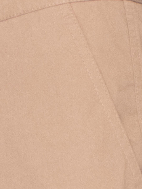 Pantaloni Chino În Croială Regular Roz Meley