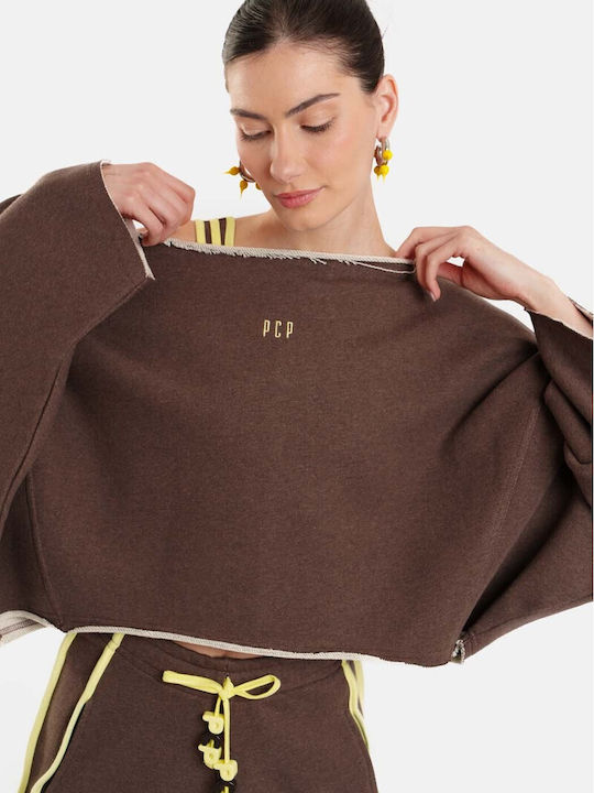 Damen Stoffhose in Loose Passform Bonny Braune