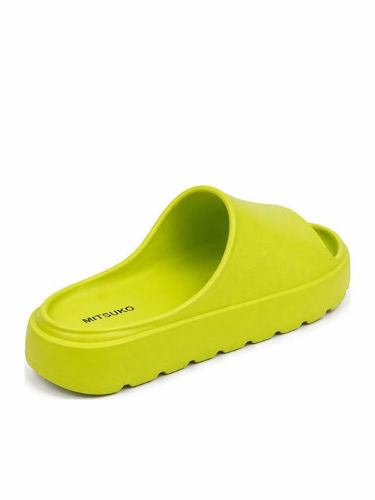 Slides in Green Colour