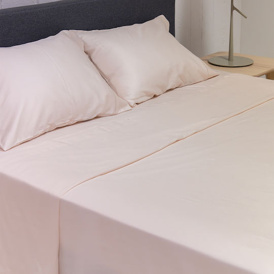 Naf Naf Unique Σετ Υπέρδιπλο 4τμχ 160x200+35εκ. με Λάστιχο Light Beige Naf Naf Unique Σετ Υπέρδιπλο 4τμχ 160x200+35εκ. με Λάστιχο Light Beige