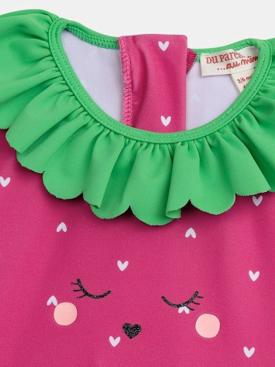 Dpam Kids One-Piece Pink Swimsuit