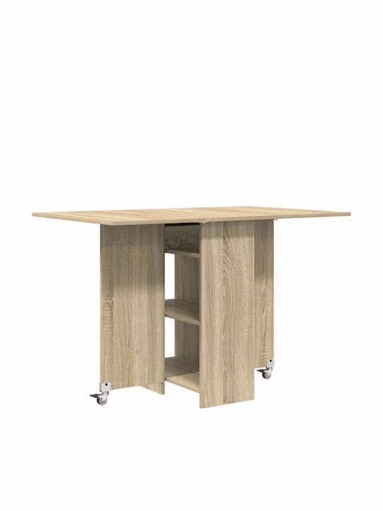 vidaXL Esszimmer- und Küchentisch Aus Holz Braun 115x70x75cm