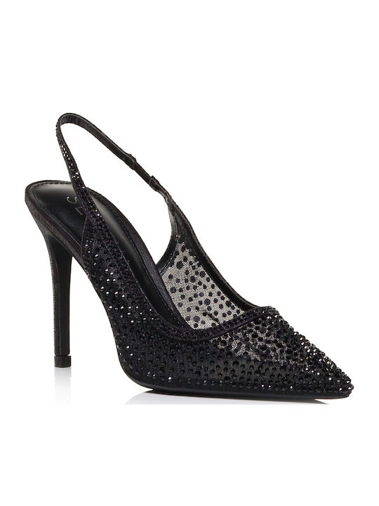 Pointed Toe Heels Black