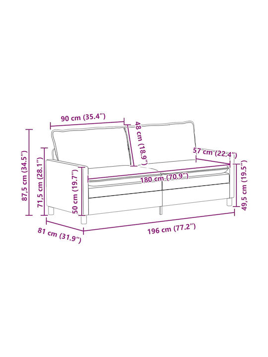 Living Room Furniture Set 3-Seater & 2-Seater