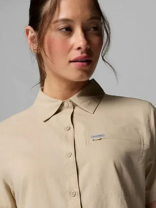 Ridge Long Sleeve Women's Shirt Ancient Fossil