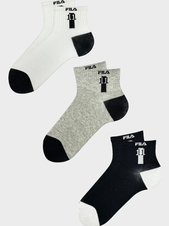 FILA Παιδικές Κάλτσες Πολύχρωμες 3 Ζευγάρια