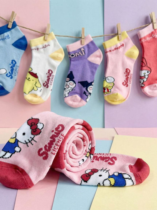Disney Детски Чорапи Hello Kitty Многоцветни 7 Чифта