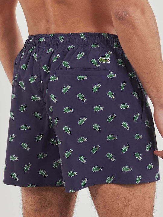 Lacoste Men's Swim Shorts Gipsy Blue/Multico