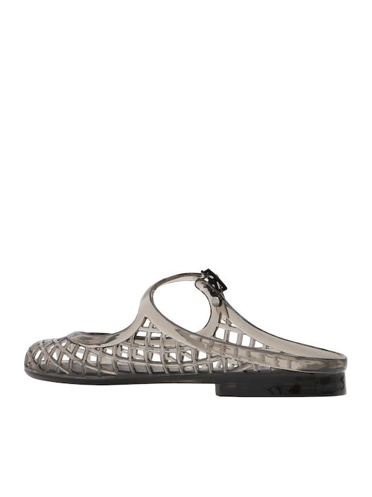 Flat Mules σε Μαύρο Χρώμα