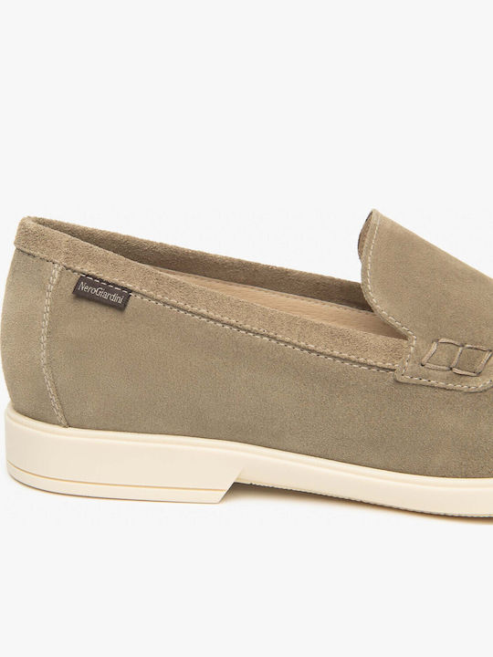Leather Men's Loafers in Brown Colour Relaxed Fit