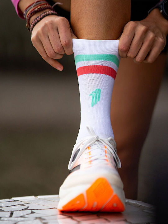 Sporcks Laufsportliche Socken Weiße 1 Paar