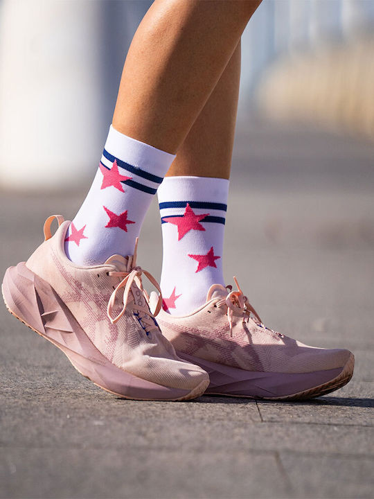 Sporcks Running Κάλτσες Λευκές 1 Ζεύγος