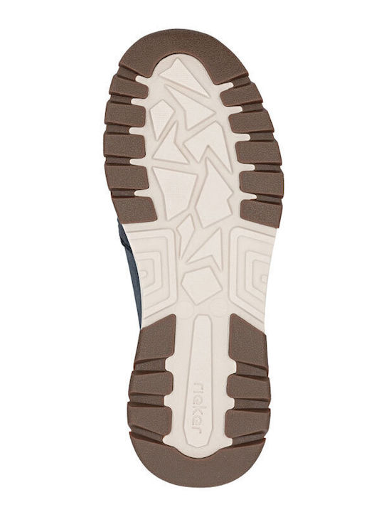 Men's Moccasins In Blue Colour
