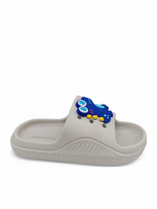 Flip-Flopi Pentru Copii Slides Gri