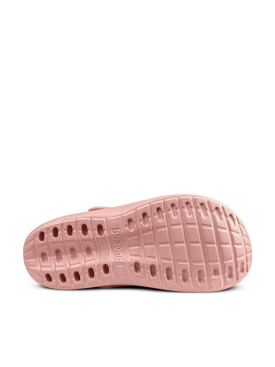 Boaonda Damen Holzschuhe Anatomisch Rosa