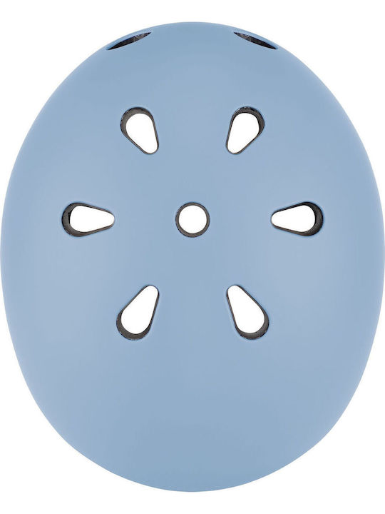 Globber Go Up Lights Kids City Bike Helmet Blue