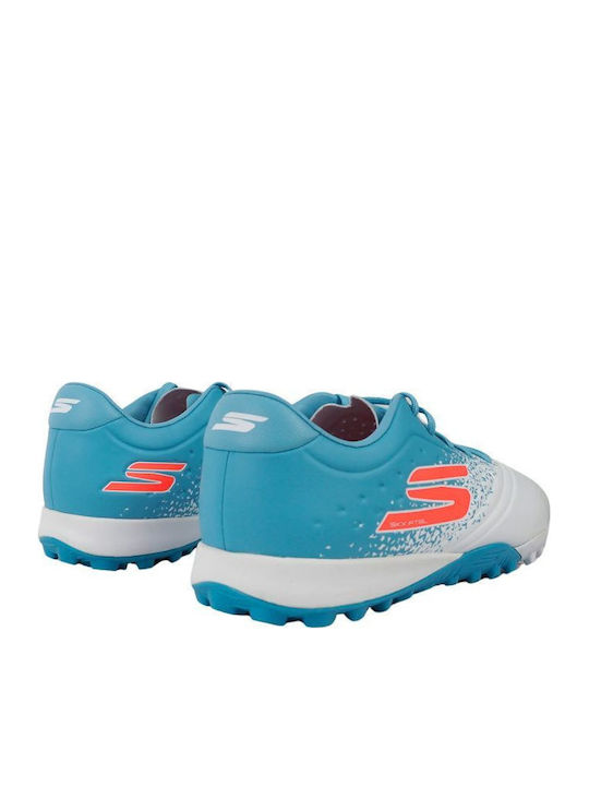 Skechers Razor 1.5 Football Shoes with Molded Cleats TF Blue