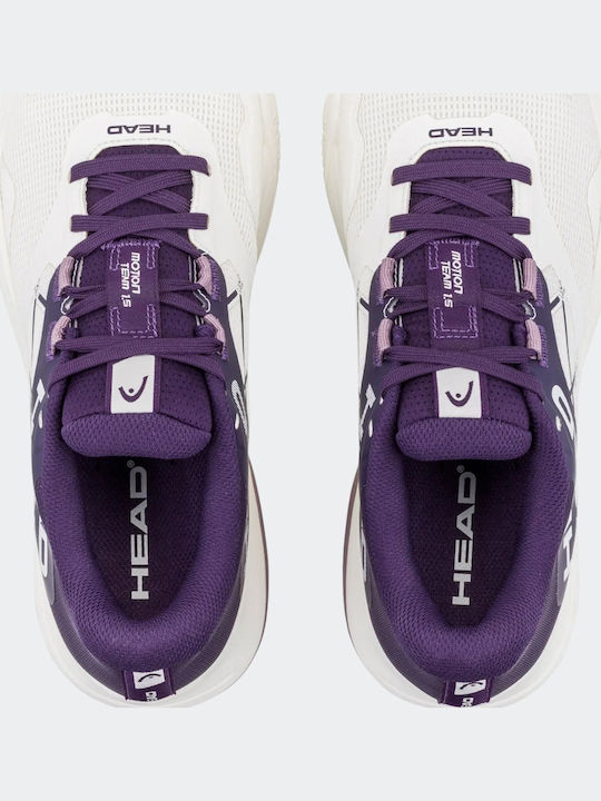 Head Motion Team Women's Padel Tennis Shoes White