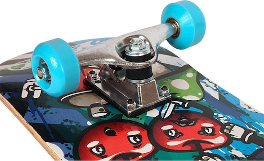Skateboard-uri Complete Placă Scurtă Albastră