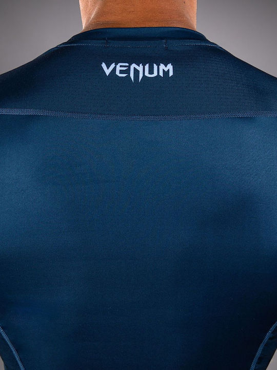 Venum Ανδρική Κοντομάνικη Μπλούζα 4468 για Jiu-Jitsu / Boxing Μπλε