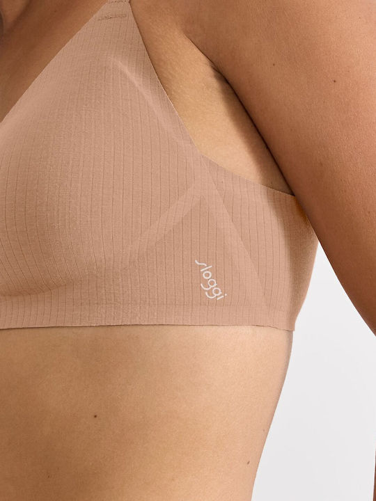 Feel Bustier Pentru Femei Nostalgic Maro Cu Căptușeală Ușoară