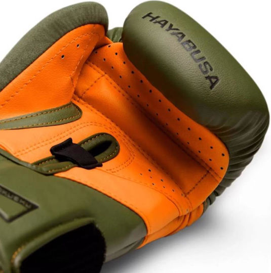 Hayabusa Boxing Gloves for Competition Green