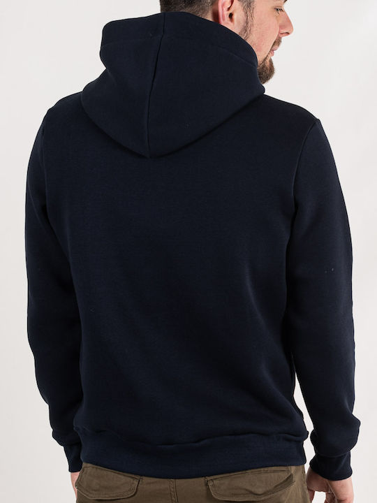 Sweatshirt mit Kapuze Marineblau