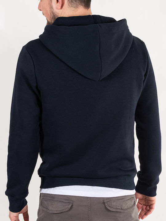 Sweatshirts Für Herren Mit Marineblauer Kapuze