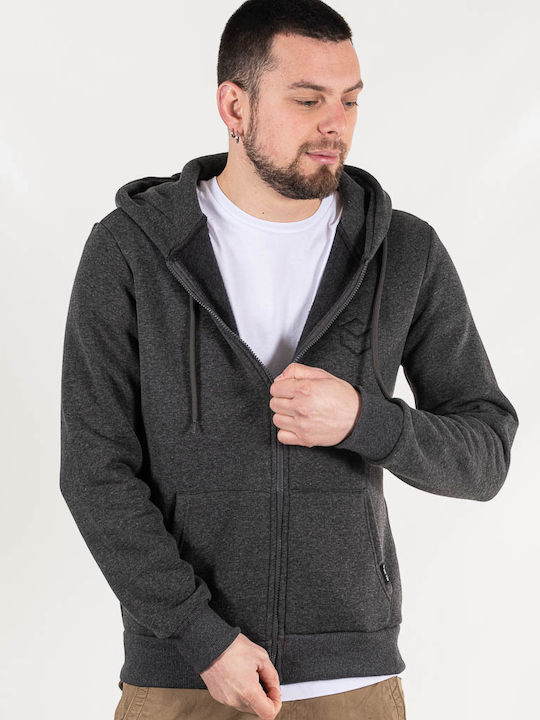 Sweatshirt with Hood Anthracite