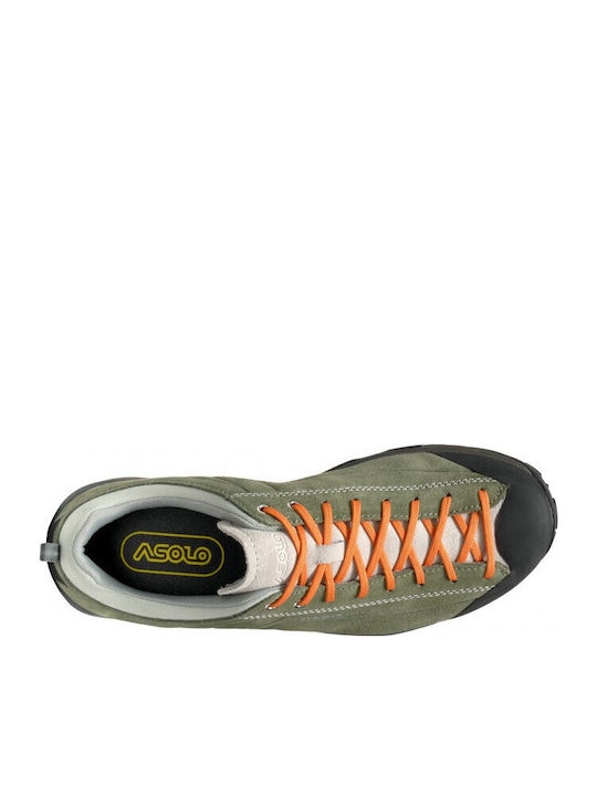 Asolo Space Men's Hiking Shoes Waterproof With Gore-Tex Membrane Green