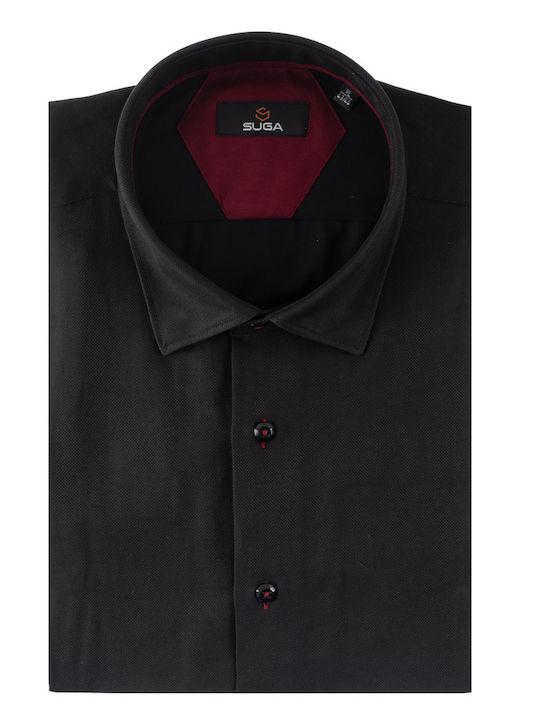 Long Sleeve Shirt Regular Fit Black