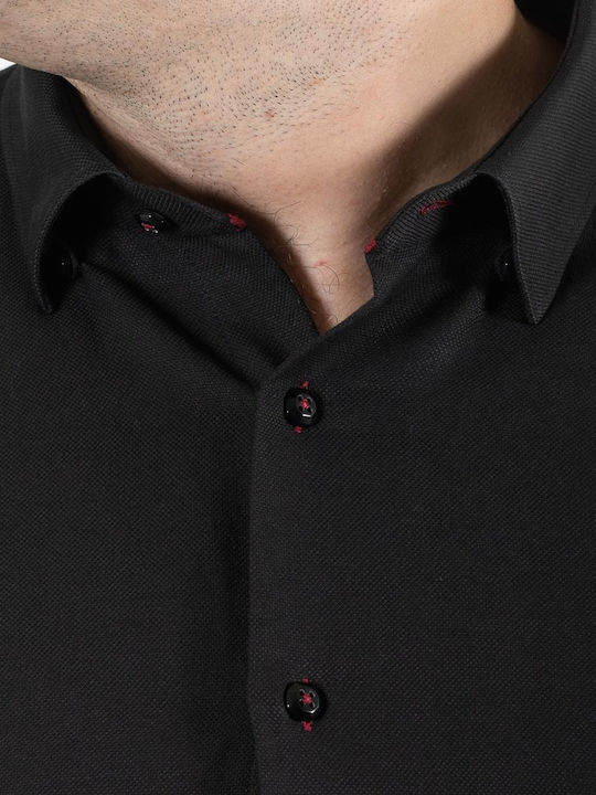 Long Sleeve Shirt Regular Fit Black