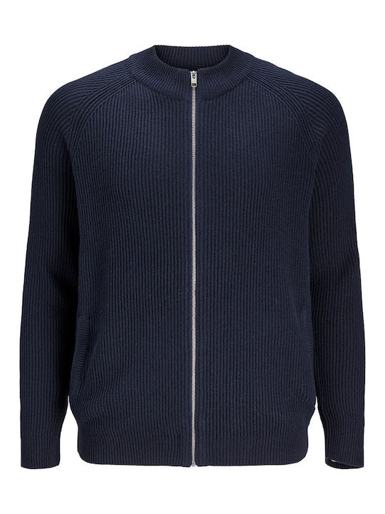 Men's Knitted Jacket Navy