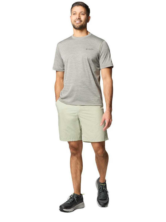 Washed Out Men's Chino Bermuda Green