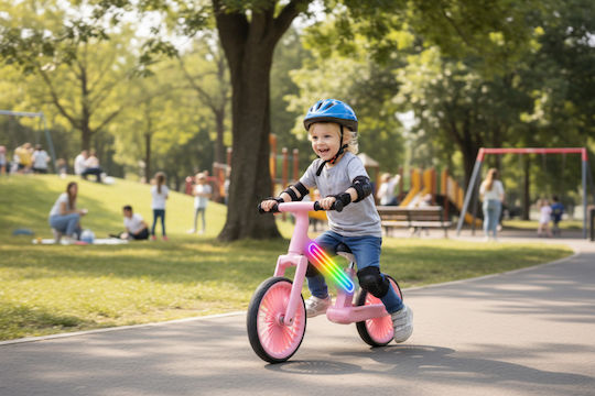 Bicicletă Fără Pedale Roz