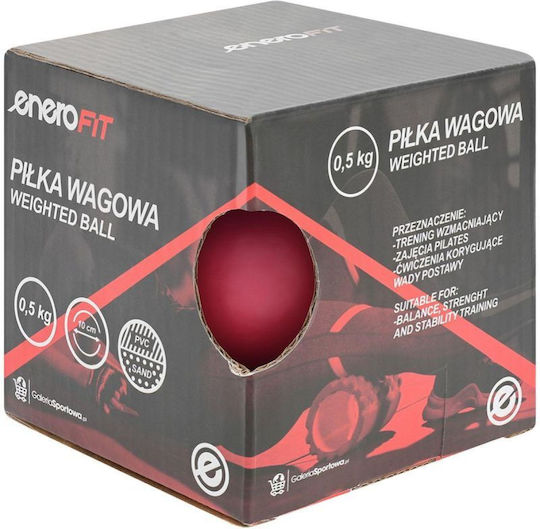 Enero Mini Pilates Ball 10cm 0.5kg In Pink Color