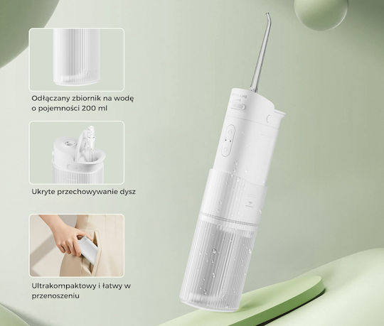 Dreame Water Flosser με Αισθητήρα Πίεσης Λευκό