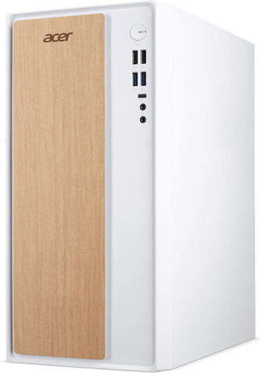 Acer Aspire TC101 Гейминг Настолен Компютър (i5-13420H/16GB/1TB SSD/GeForce RTX 5060/Без Операционна Система)