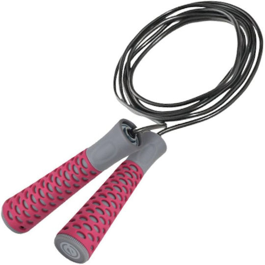 Fitness Skipping Rope Pvc 300cm Pink Enero Fit Pink