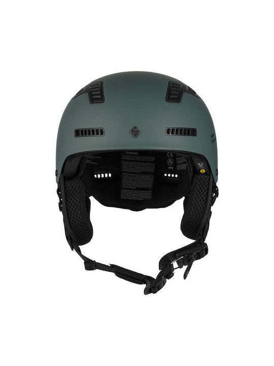 Sweet Protection Ανδρικό Κράνος για Σκι & Snowboard σε Γκρι Χρώμα