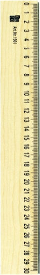 Alco Wooden Ruler 30cm Alco